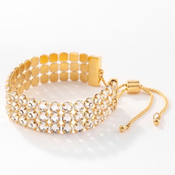 Out and about bracelet, Golden ~ Touchstone Crystal by Swarovski - Picture 1 of 1